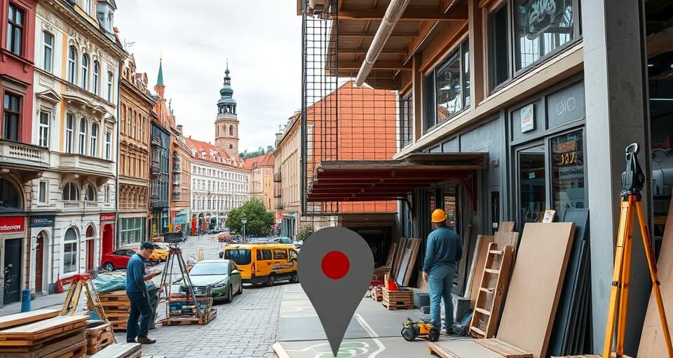 reklama firmy remontowej Google Maps Toruń