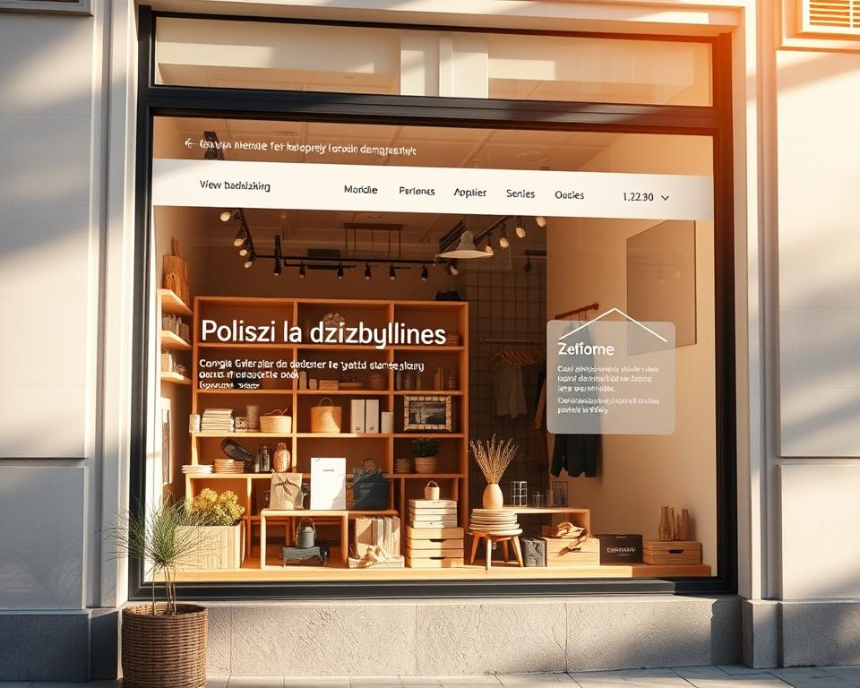 Strona internetowa wizytówka sklepu Strona internetowa wizytówka sklepu